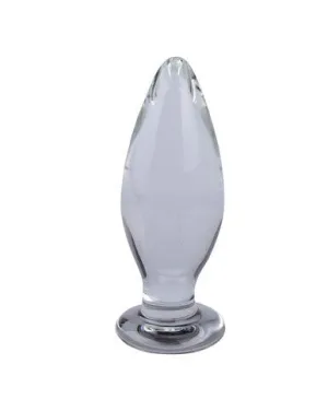 230471 - Lucent Clear Glass Butt Plug