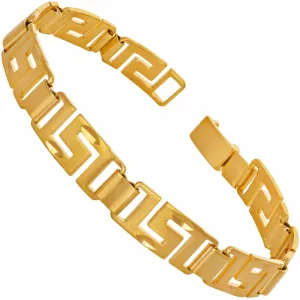 8.5mm Greek Key Bracelet