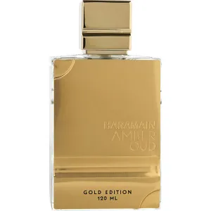Al Haramainal Haramain Amber Oudeau De Parfum Spray 4 Oz (Gold Edition) *Tester For Unisex