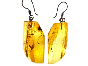 AMBER Crystal Earrings - Statement Earrings, Dangle Earrings, Handmade Jewelry, Healing Crystals and Stones, 50335