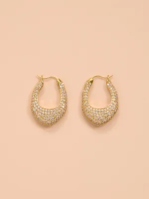 Amber Sceats Aria Earrings in Gold