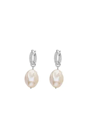 Amber Sceats Theron Earrings - Silver