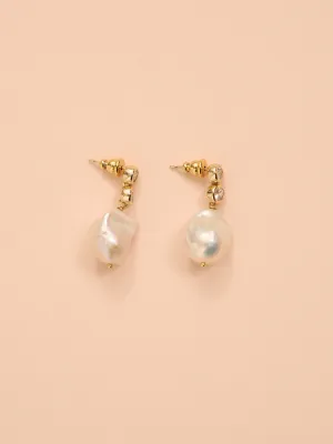 Amber Sceats Valletta Earrings in Gold