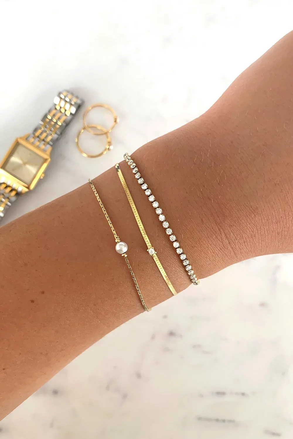 Ariel Bracelet 18K Gold Plated