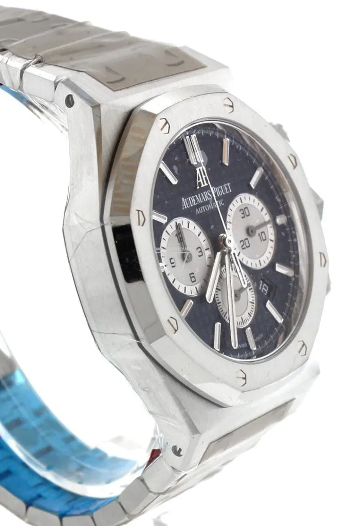 Audemars Piguet Royal Oak Chronograph 41mm Blue Dial Stainless Steel Watch 263b31ST.OO.1220ST.01  DCM