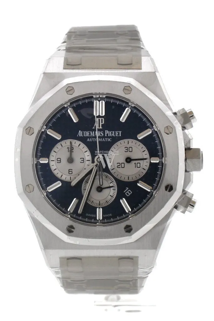 Audemars Piguet Royal Oak Chronograph 41mm Blue Dial Stainless Steel Watch 263b31ST.OO.1220ST.01  DCM