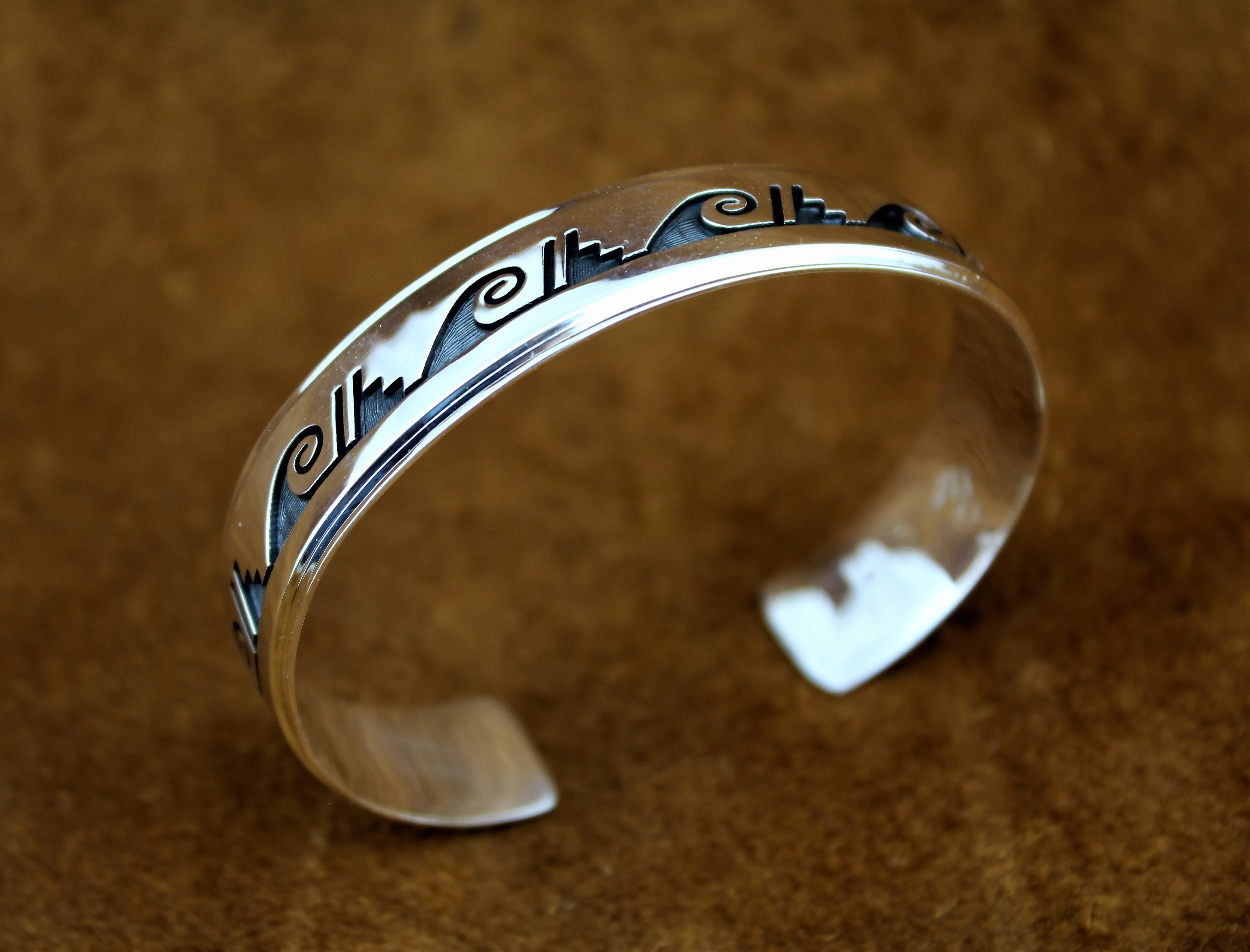Augustine Mowa Jr. Sterling Bracelet