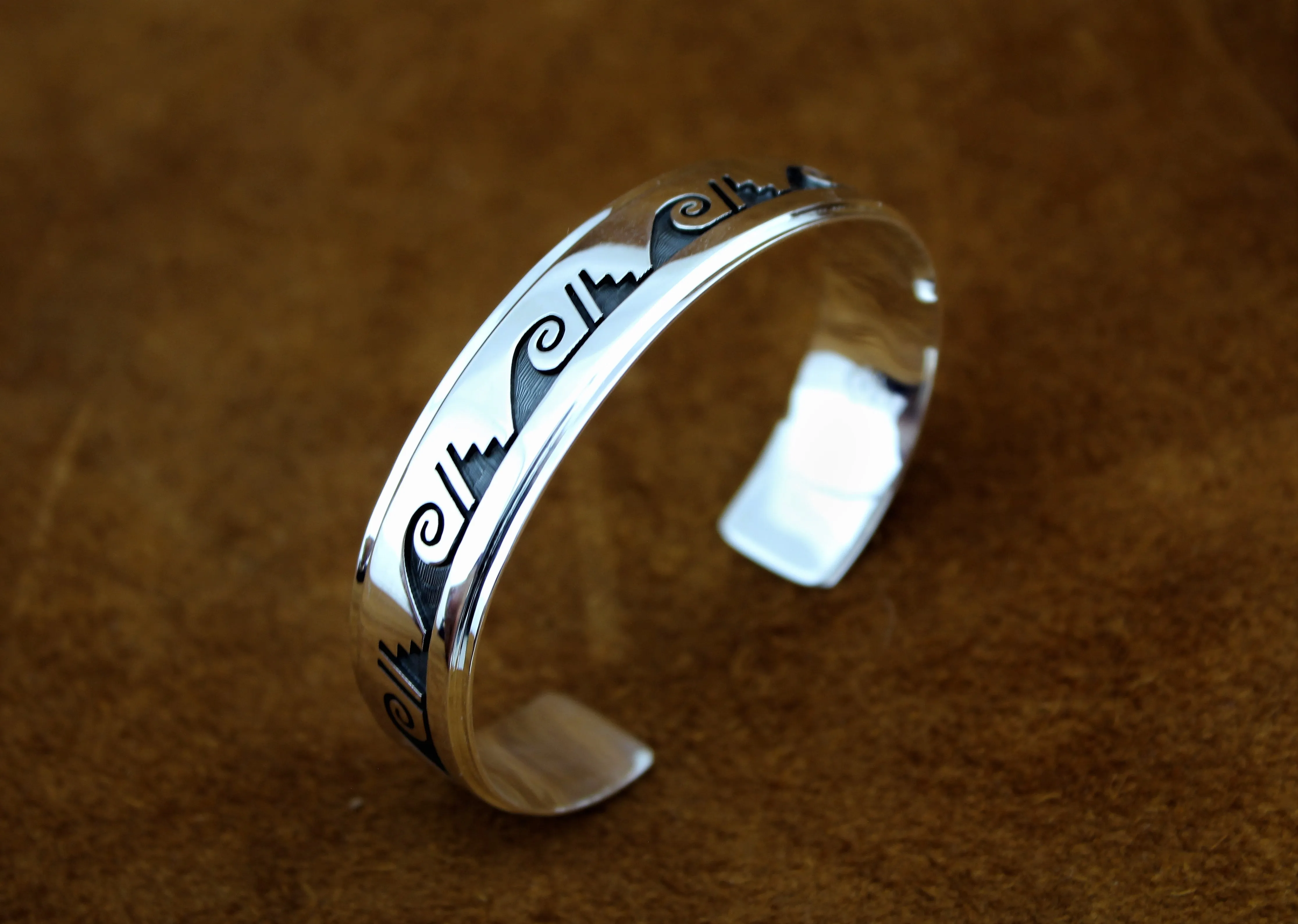 Augustine Mowa Jr. Sterling Bracelet