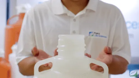 Brewtainers High Density Poly Ethylene (HDPE) Amber Light Blocking 20L (7 Gal Max) Homebrew Yeast Container with leakproof  Tight Sealed 120mm Cap