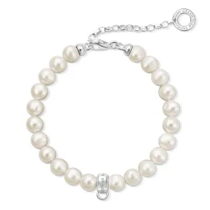 CHARM CLUB FRESHWATER PEARL BRACELET