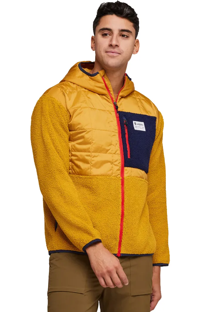 Cotopaxi Men&#x27;s Trico Hybrid Hooded Jacket Amber &amp; Amber | Buy Cotopaxi Men&#x27;s Trico Hybrid Hooded Jacket Amber &amp; Amber here | Outnorth