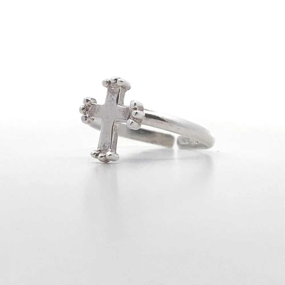 Cross Design Ring R5463