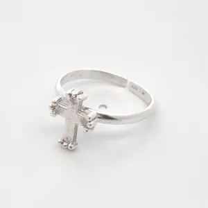 Cross Design Ring R5463