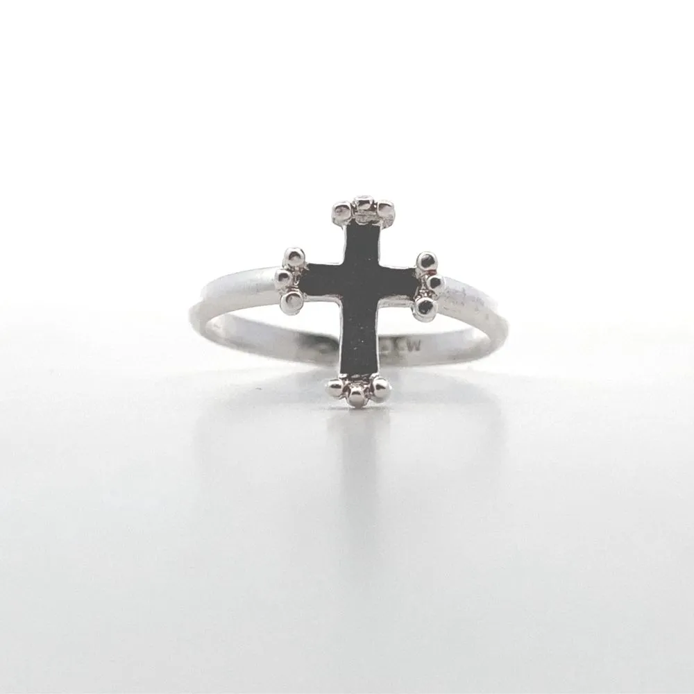 Cross Design Ring R5463