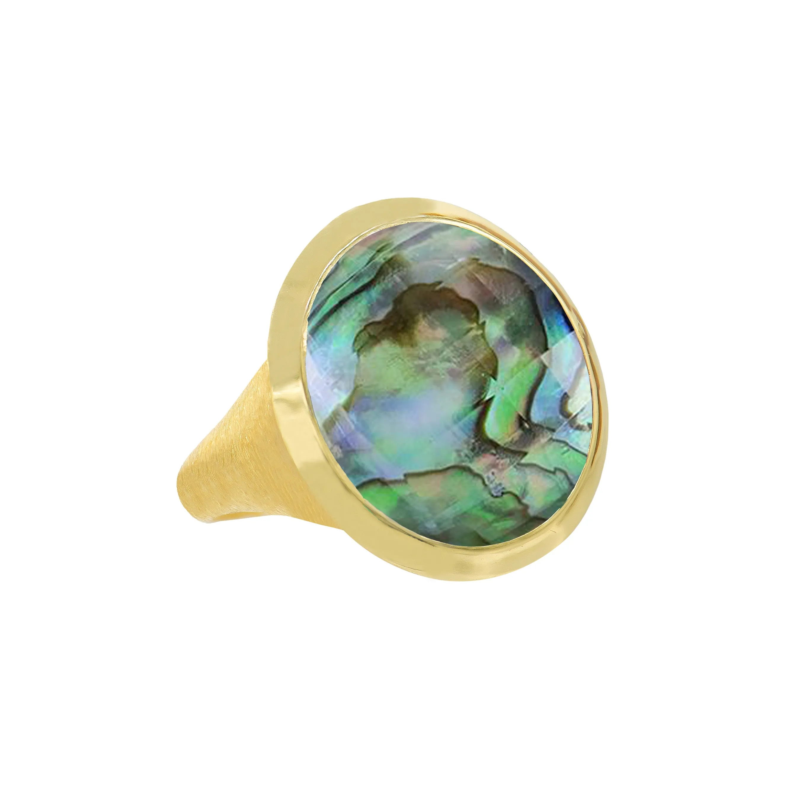 Dalila Round Statement Ring