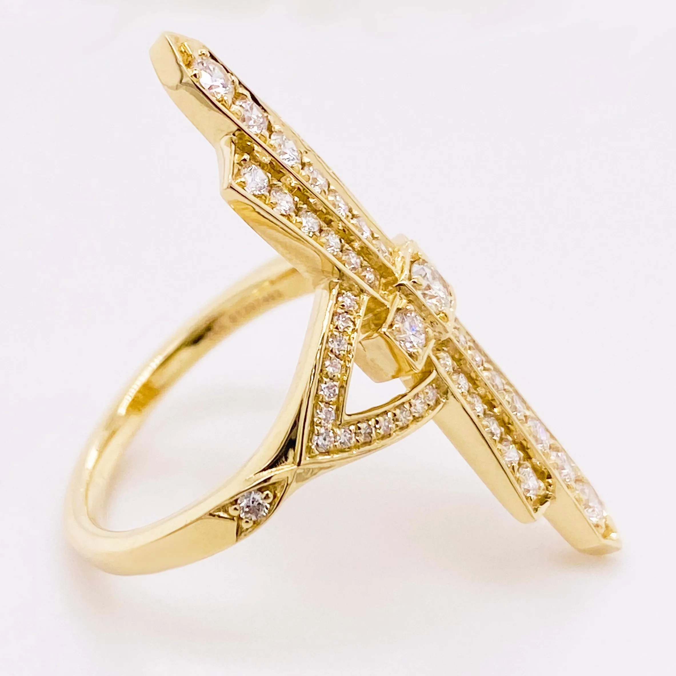 Diamond Gatsby Ring