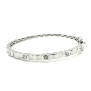 Diamond Sterling Silver Fashion Bracelet