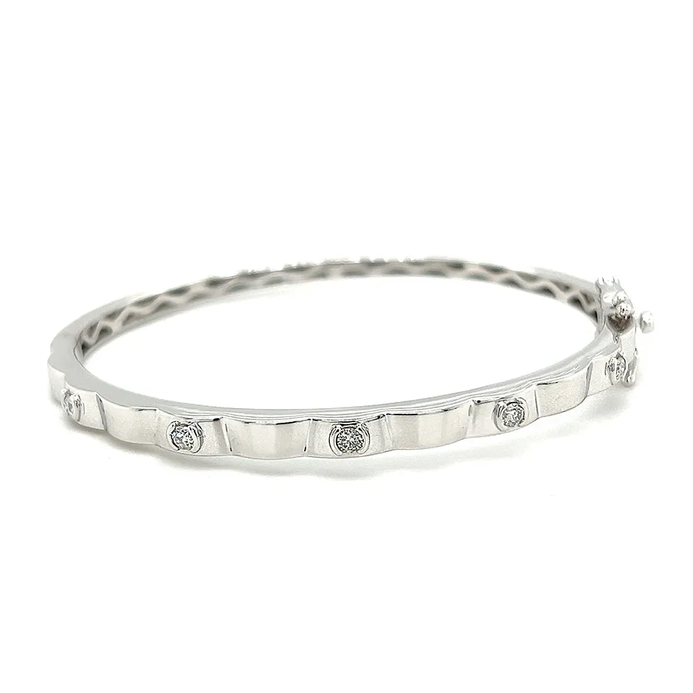 Diamond Sterling Silver Fashion Bracelet