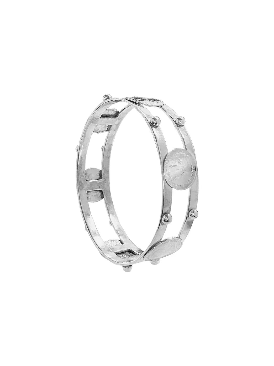 Domenica Coin Bangle