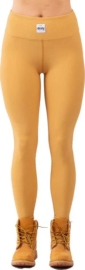 Eivy Women&#x27;s Icecold Rib Tights Faded Amber | Buy Eivy Women&#x27;s Icecold Rib Tights Faded Amber here | Outnorth