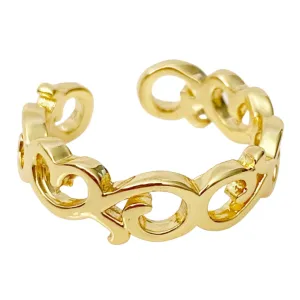 Enchanted Gold Toe Ring