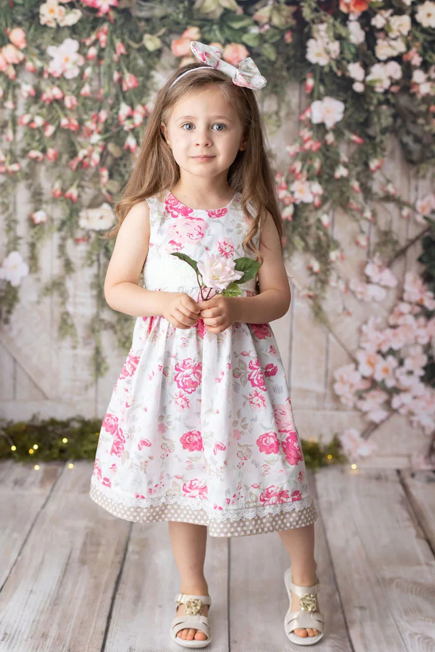 English Rose Headband