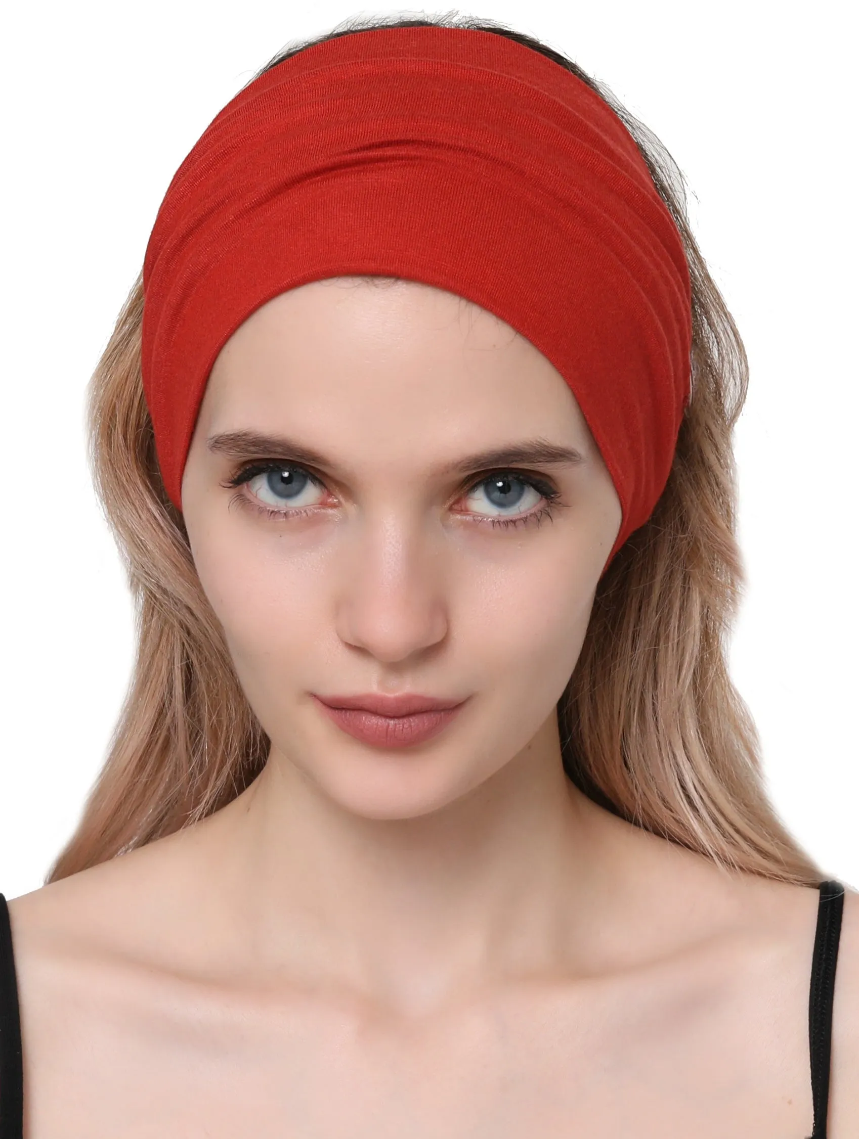 Extra Wide Plain Headband Set of Two