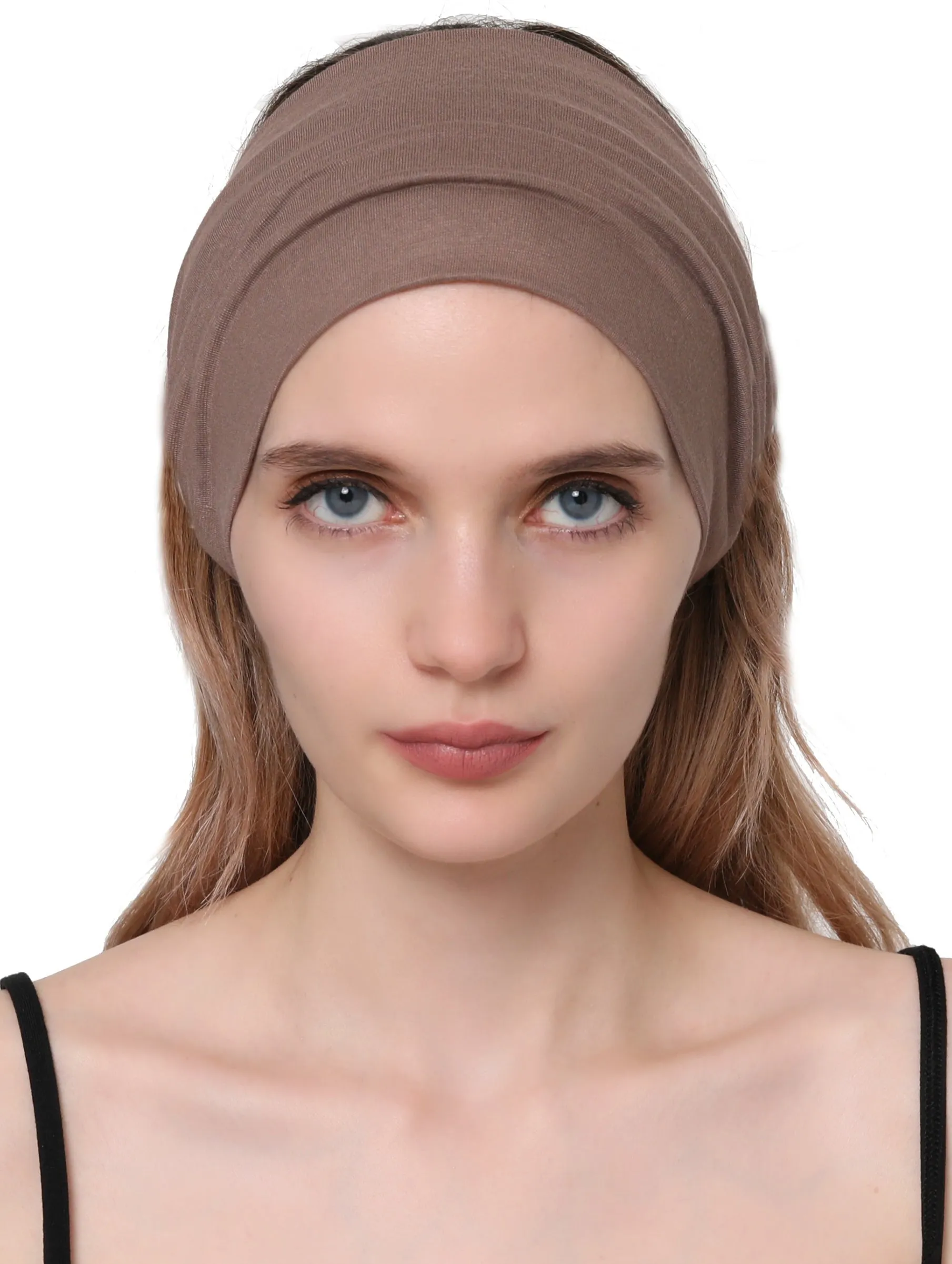 Extra Wide Plain Headband Set of Two