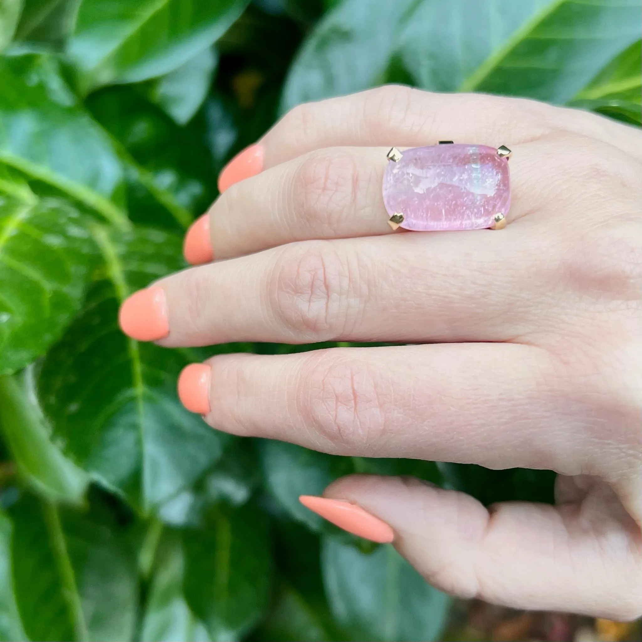 Fairytale Pink Tourmaline Dream Ring