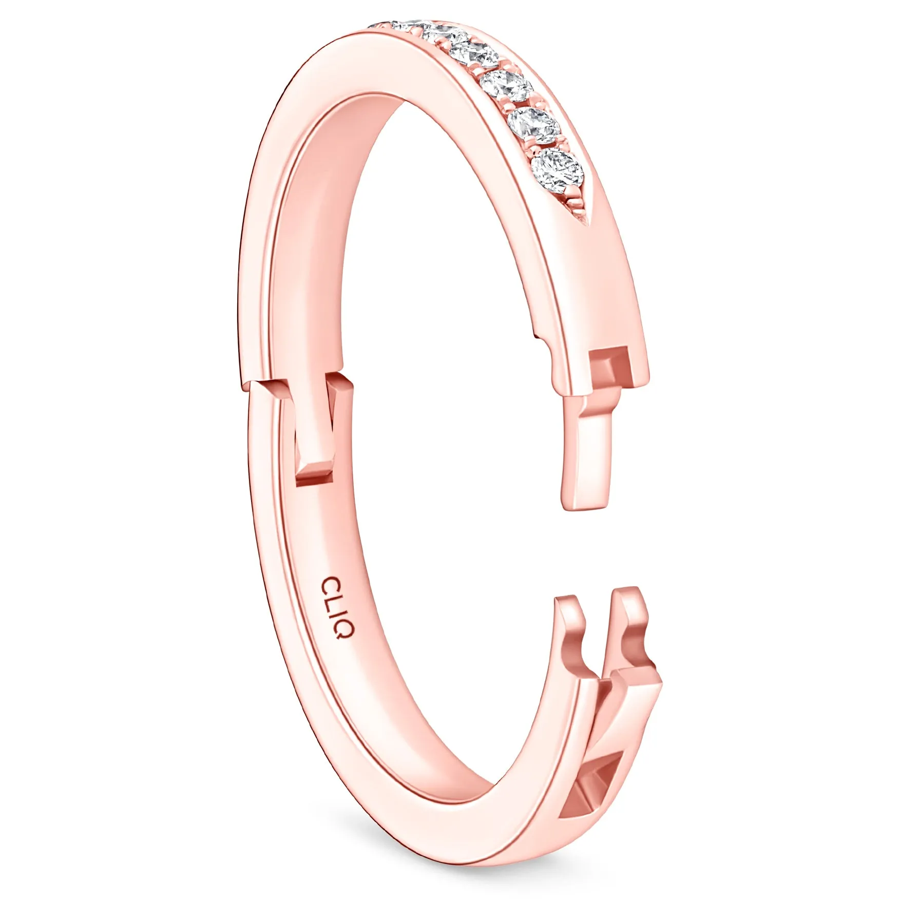 Fifth Ave. Single Row Diamond Toe Ring