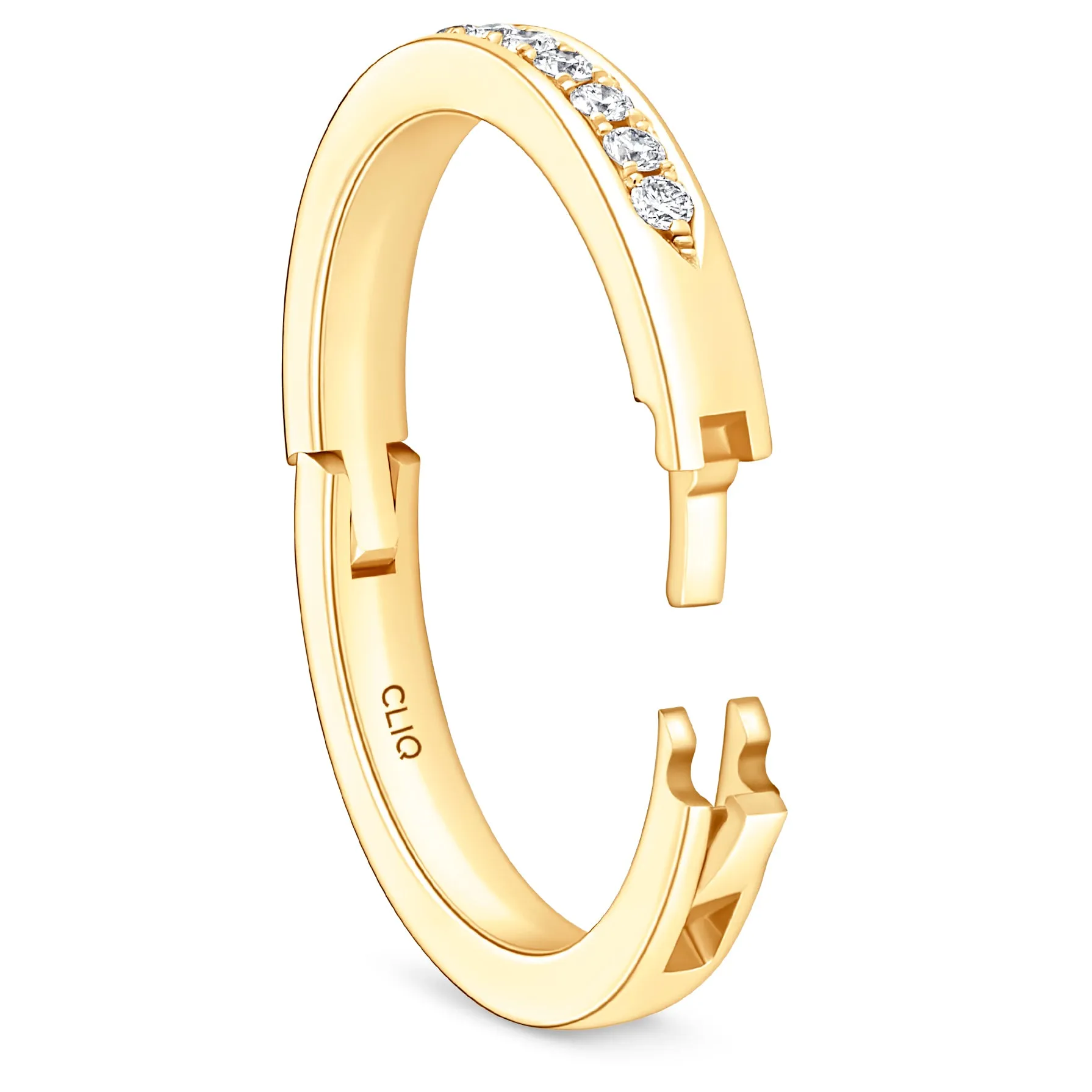 Fifth Ave. Single Row Diamond Toe Ring