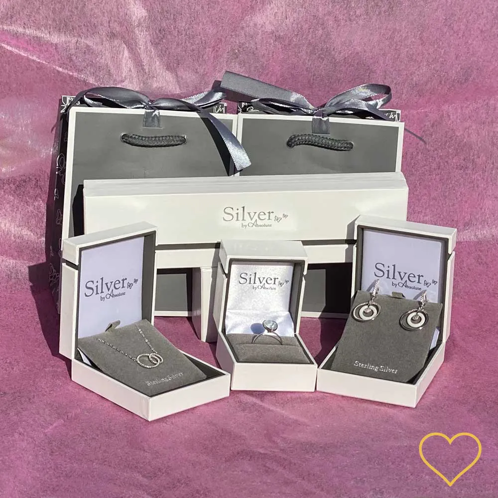 Gloria Multi Gem Sterling Silver Pendant