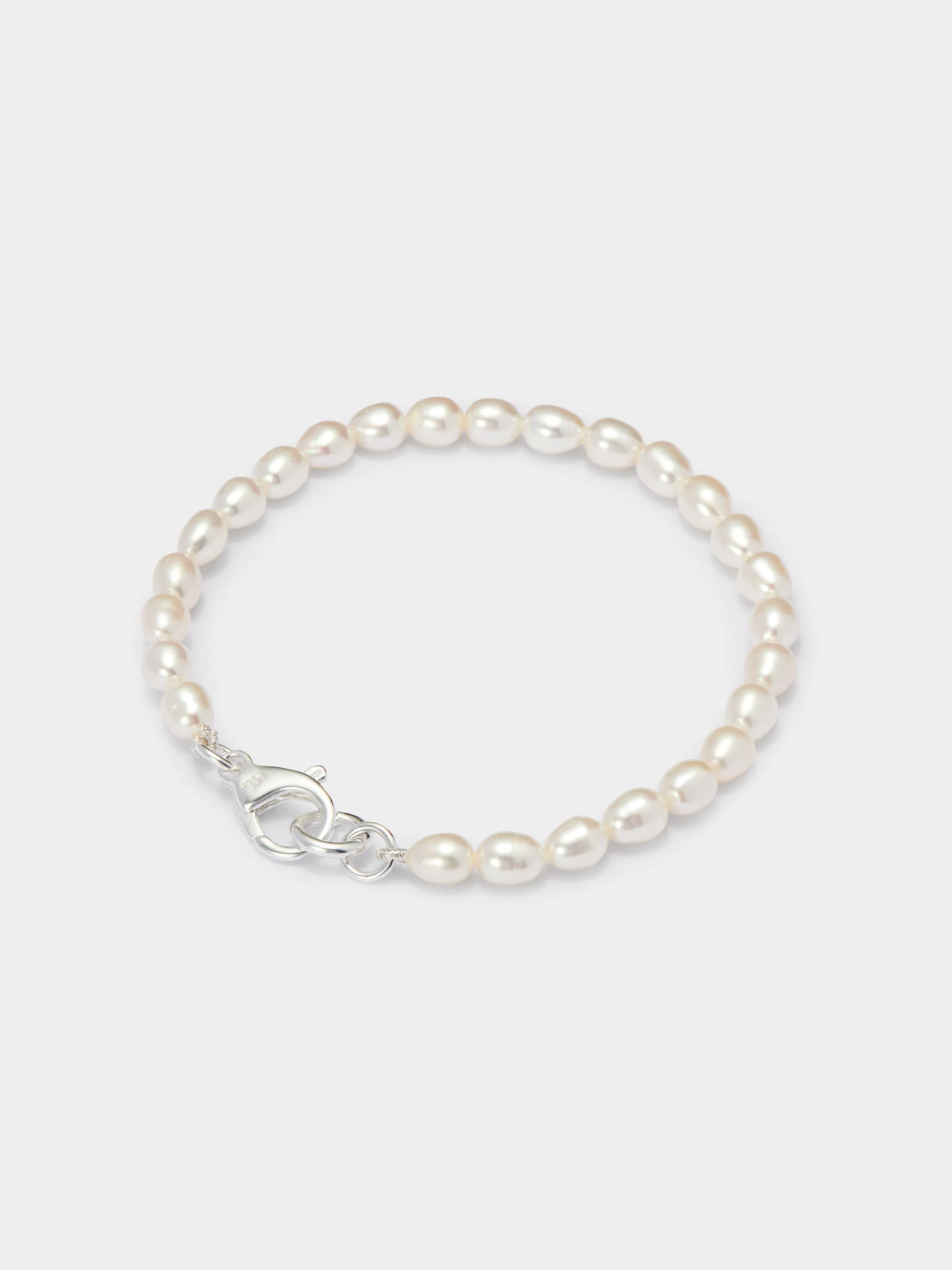 Hatton Labs Teardrop Pearl Bracelet Nude