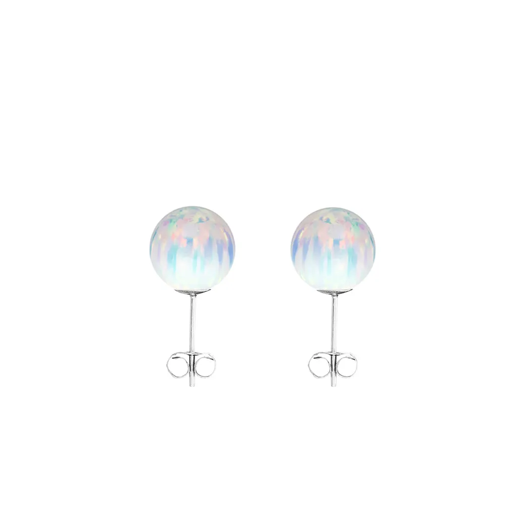 ICE OPAL STUD EARRINGS