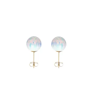 ICE OPAL STUD EARRINGS