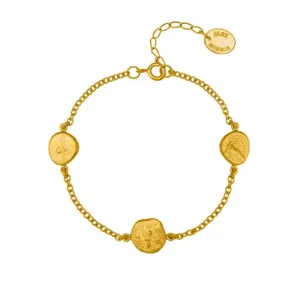 In-Line Palaeontology Nugget Bracelet