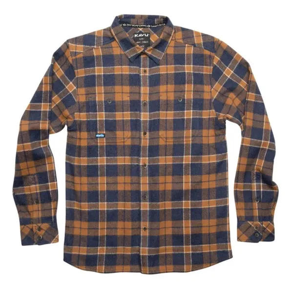 Kavu Big Joe Shirt - Blue Amber