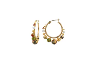 Kimono Hoop Earrings