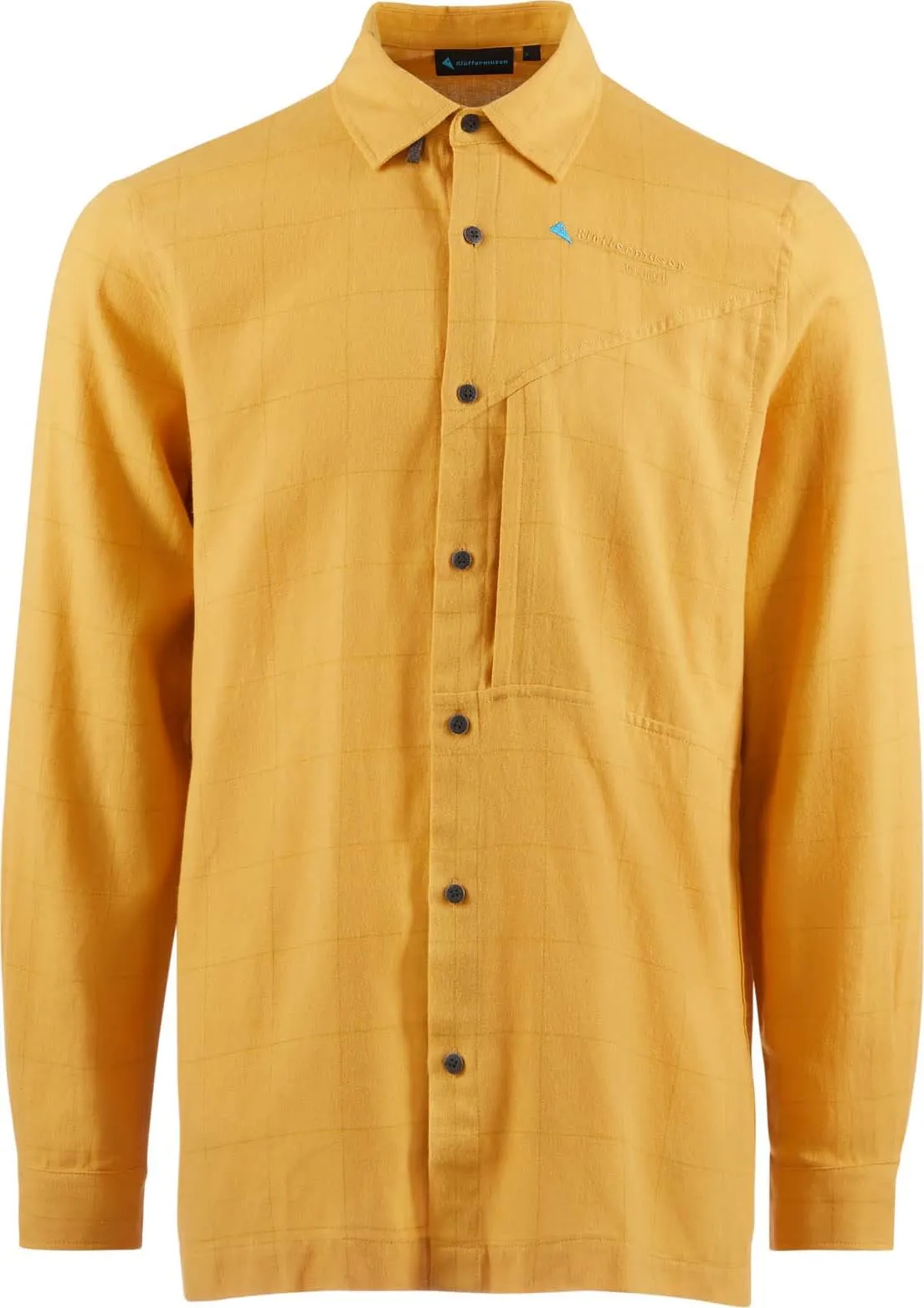 Klättermusen Men&#x27;s Helheim Long Sleeve Shirt Amber Gold | Buy Klättermusen Men&#x27;s Helheim Long Sleeve Shirt Amber Gold here | Outnorth
