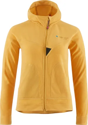 Klättermusen Women&#x27;s Sigyn Hooded Zip Amber Gold | Buy Klättermusen Women&#x27;s Sigyn Hooded Zip Amber Gold here | Outnorth