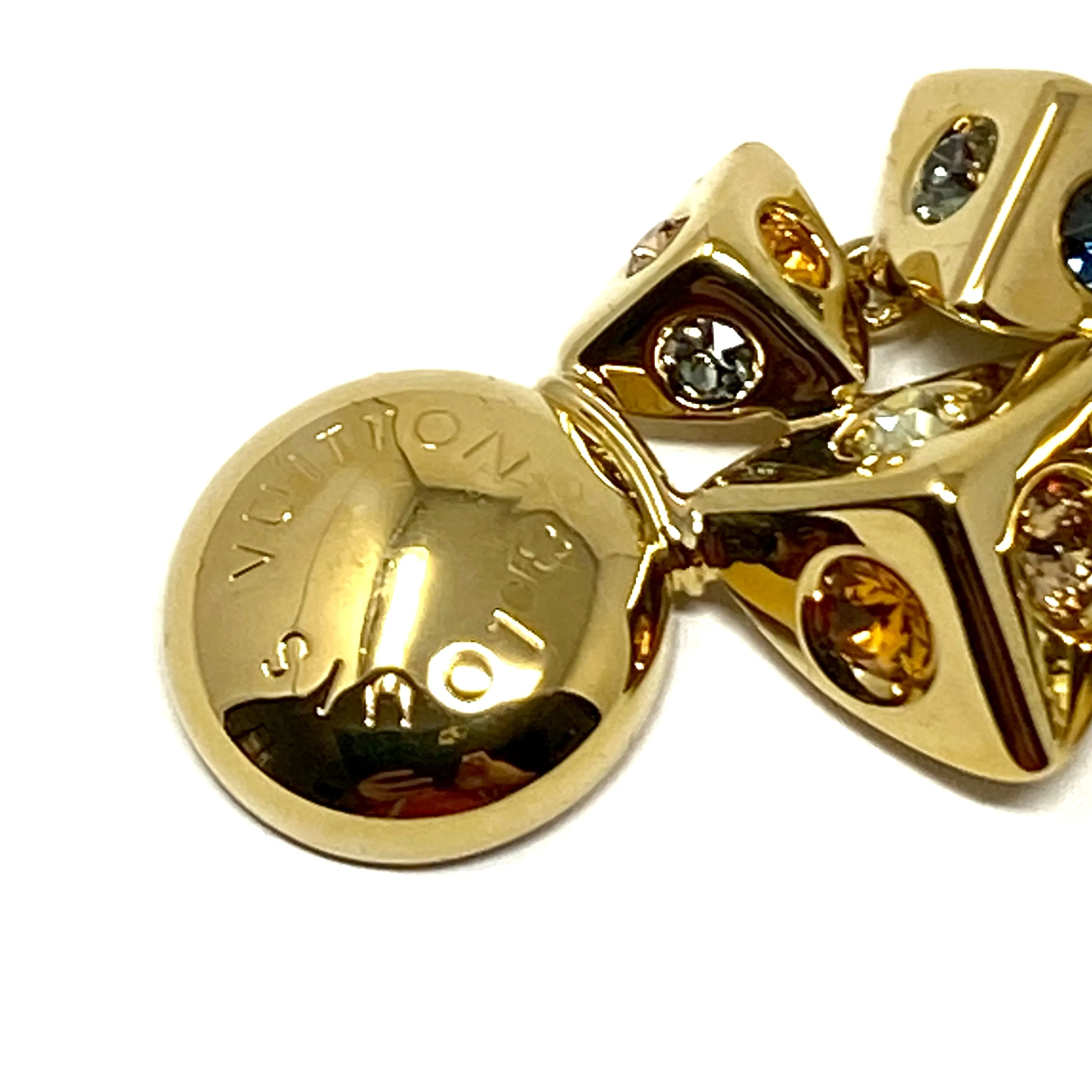 Louis Vuitton M68184 Trunkies Accumulation Bracelet in Gold