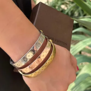 LOUIS VUITTON Nanogram Cuff