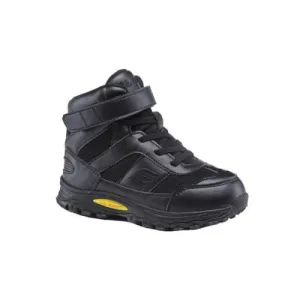 Mt. Emey 3305-1H Black - Children Straight Last Athletic Boots with Elastic Laces