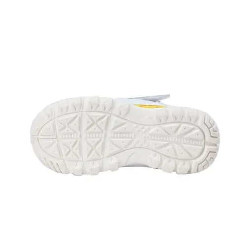 Mt. Emey 3305-3H White - Children Straight Last Athletic Boots with Elastic Laces