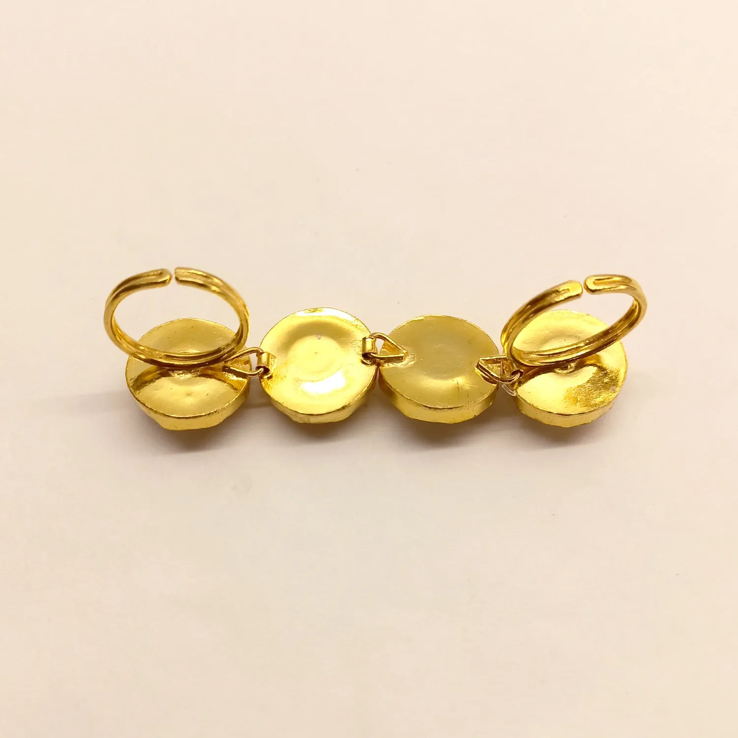 Namrata Four Finger Kundan Ring