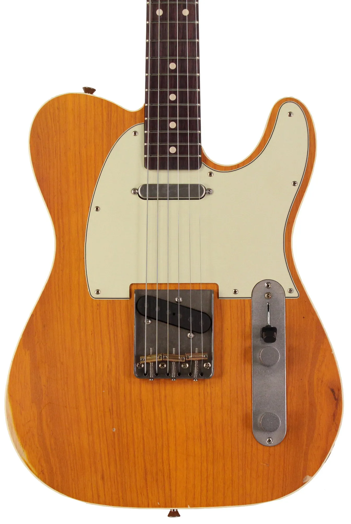 Nash T63DB Guitar, Double Bound, Amber Ash, Light Aging