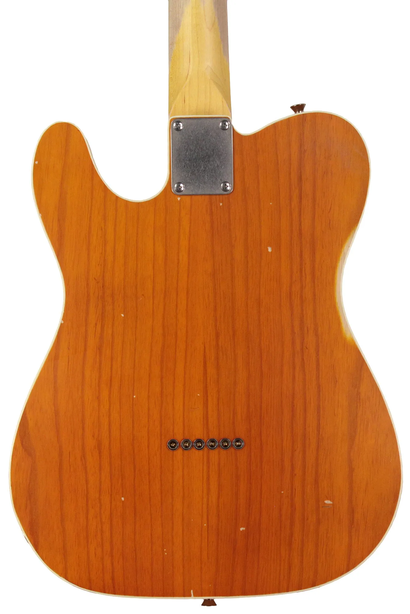 Nash T63DB Guitar, Double Bound, Amber Ash, Light Aging