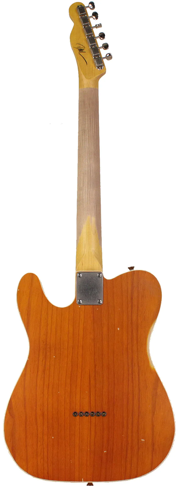Nash T63DB Guitar, Double Bound, Amber Ash, Light Aging