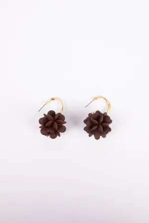 Nelly Earrings - Chocolate