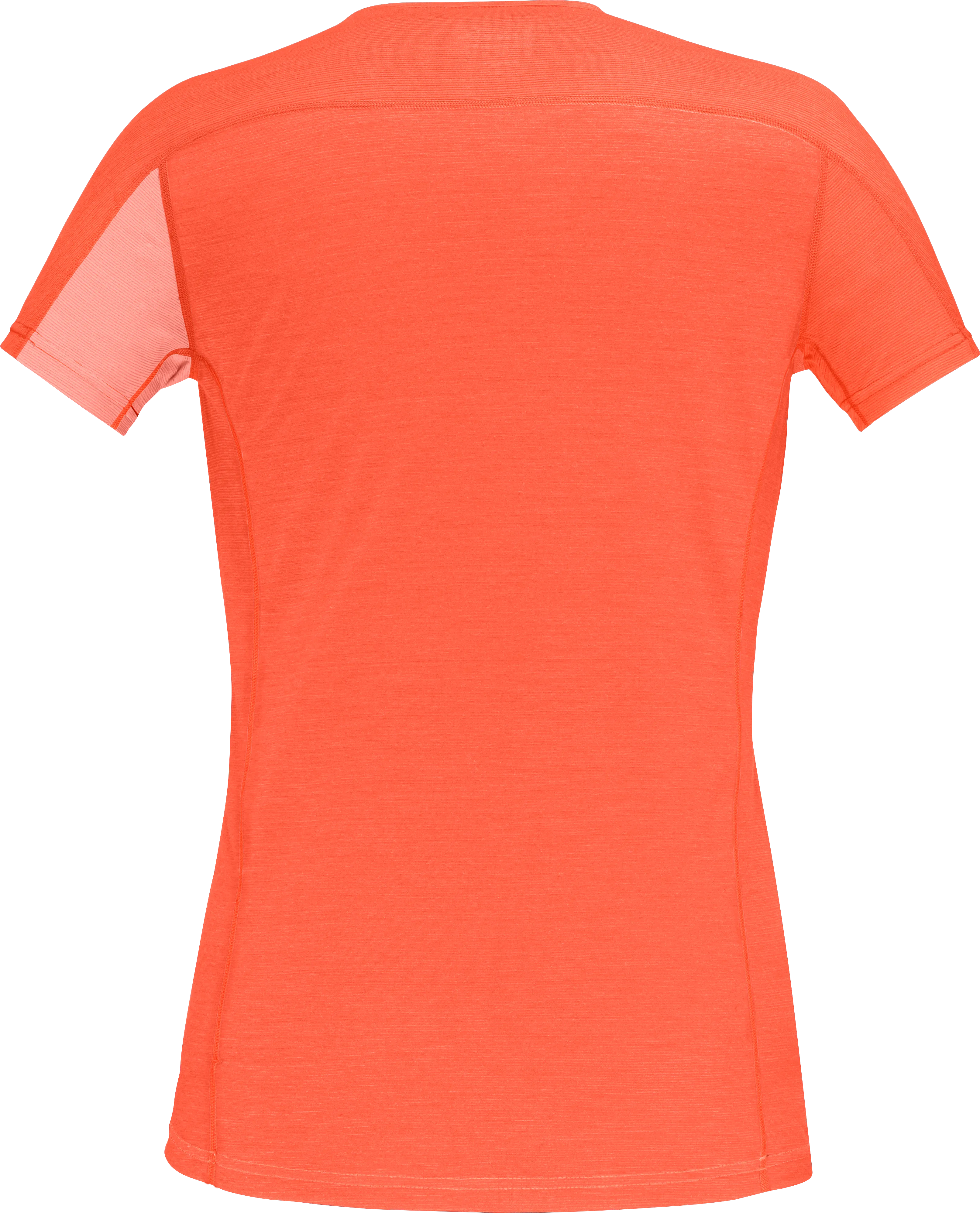 Norrøna Women&#x27;s Falketind Equaliser Merino T-Shirt Peach Amber/Orange Alert | Buy Norrøna Women&#x27;s Falketind Equaliser Merino T-Shirt Peach Amber/Orange Alert here | Outnorth
